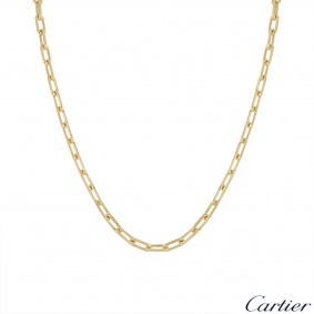 Cartier Yellow Gold Santos De Cartier Necklace B7009000 Cartier Yellow Gold Santos De Cartier Necklace B7009000